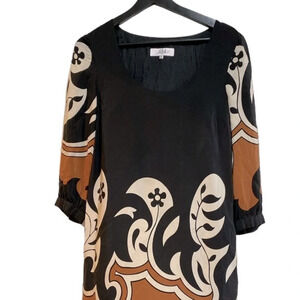 Tibi silk shift dress size 6